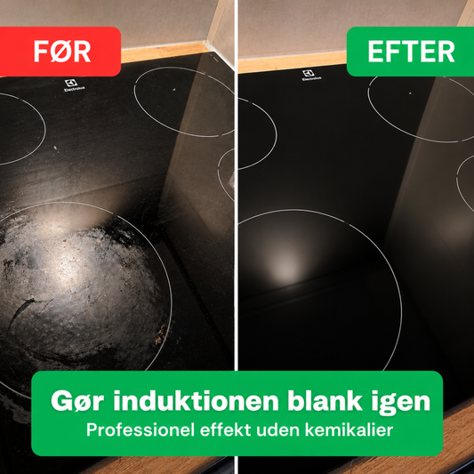 CleanFriend PureSteam™ Damprenser står klar i et lyst dansk køkken