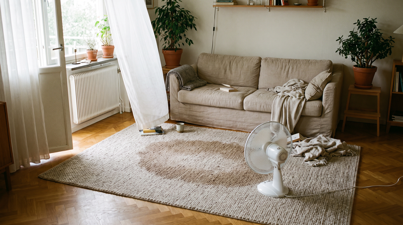Bläckfläckar i matta och soffa: Så tar du bort bläck och tusch