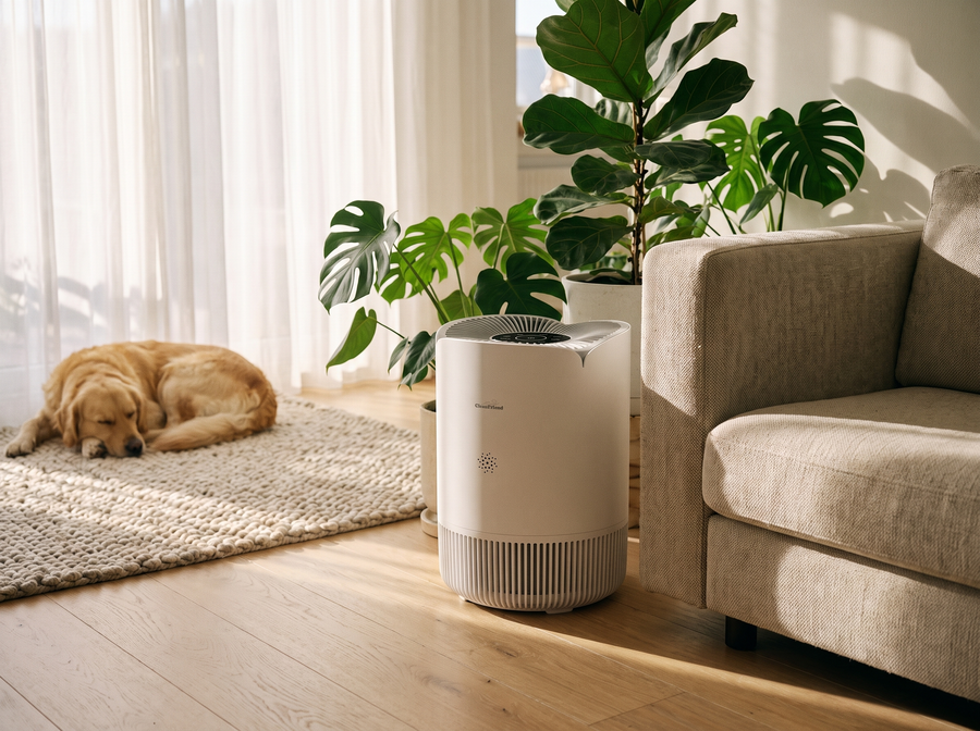 Luftrenare med HEPA-filter