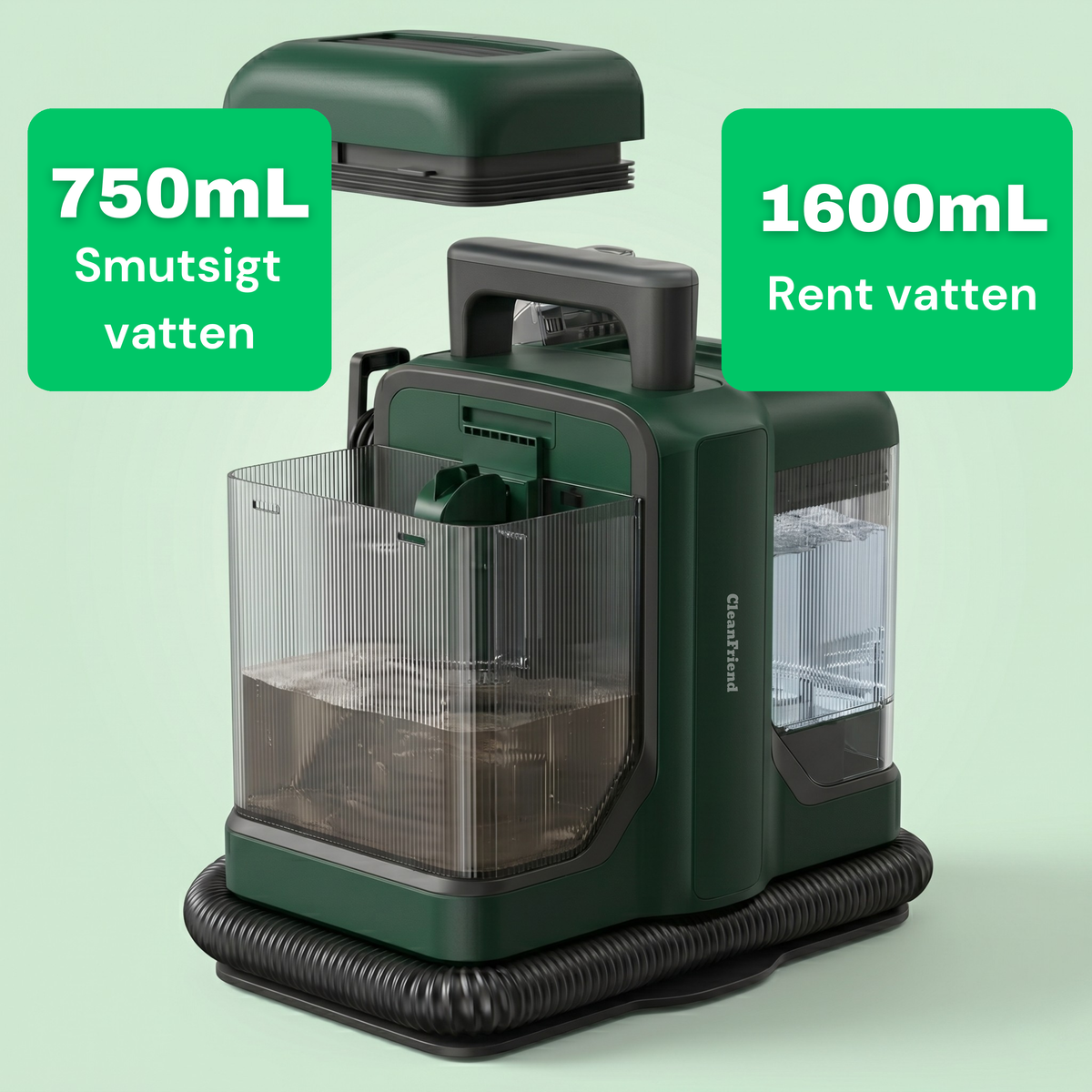 SE: CleanFriend SpotCleaner™ mattrengörare 3