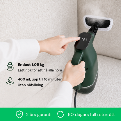 SE: CleanFriend PureSteam™ ångtvätt 5