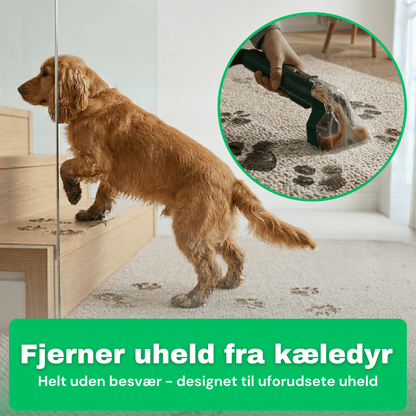 CleanFriend SpotCleaner™ tæpperenser – rengøring af bilsæde