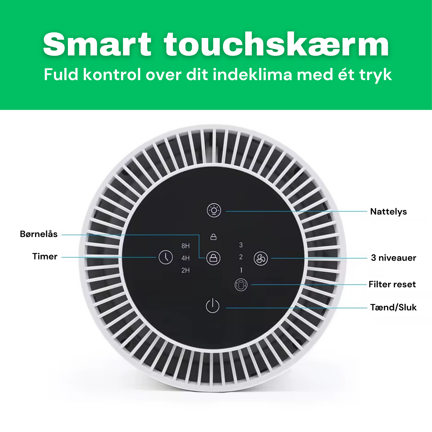 CleanFriend AirFlow15™ luftrenser – filterskift trin for trin