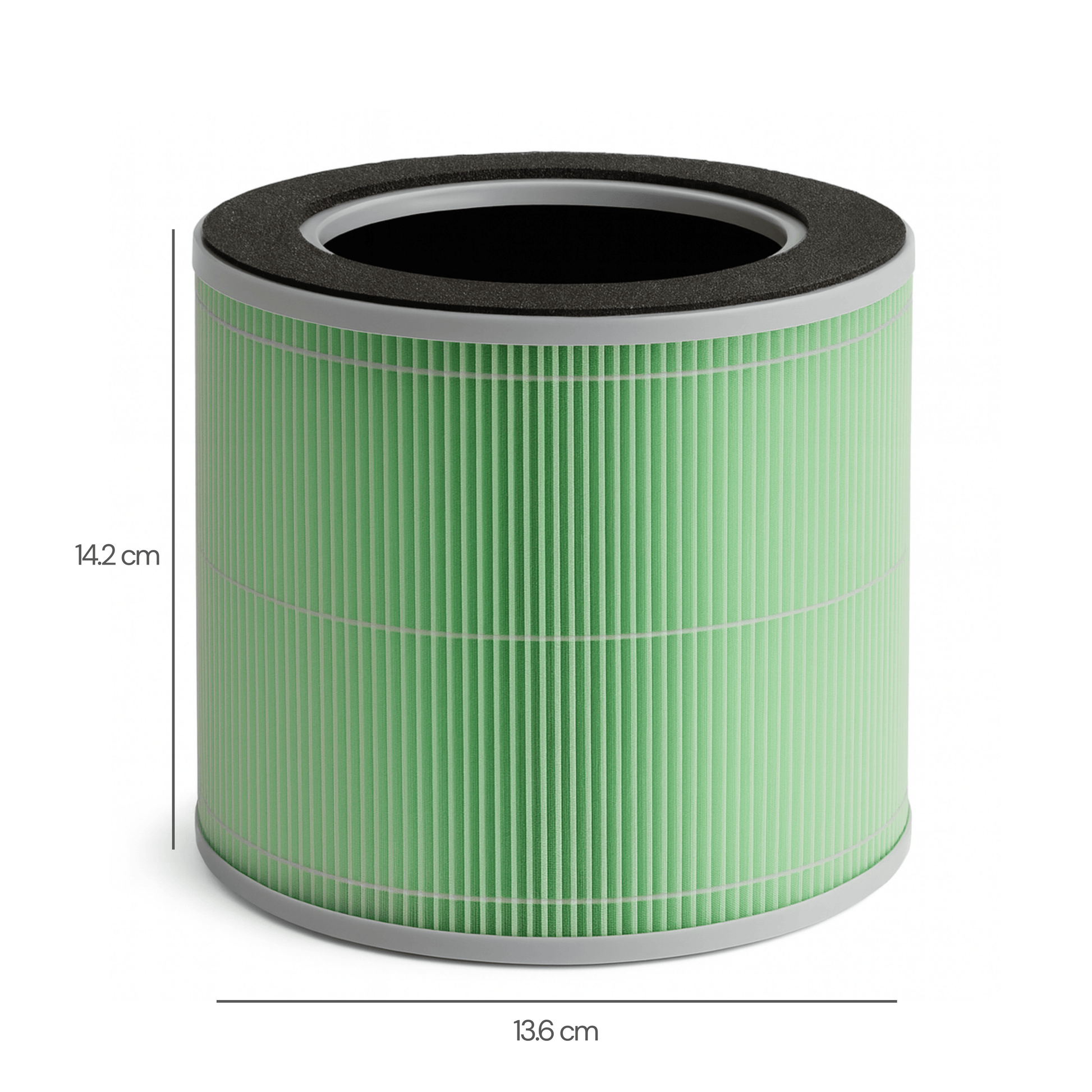 HEPA 13-filter til AirFlow15™ luftrenser – set fra siden