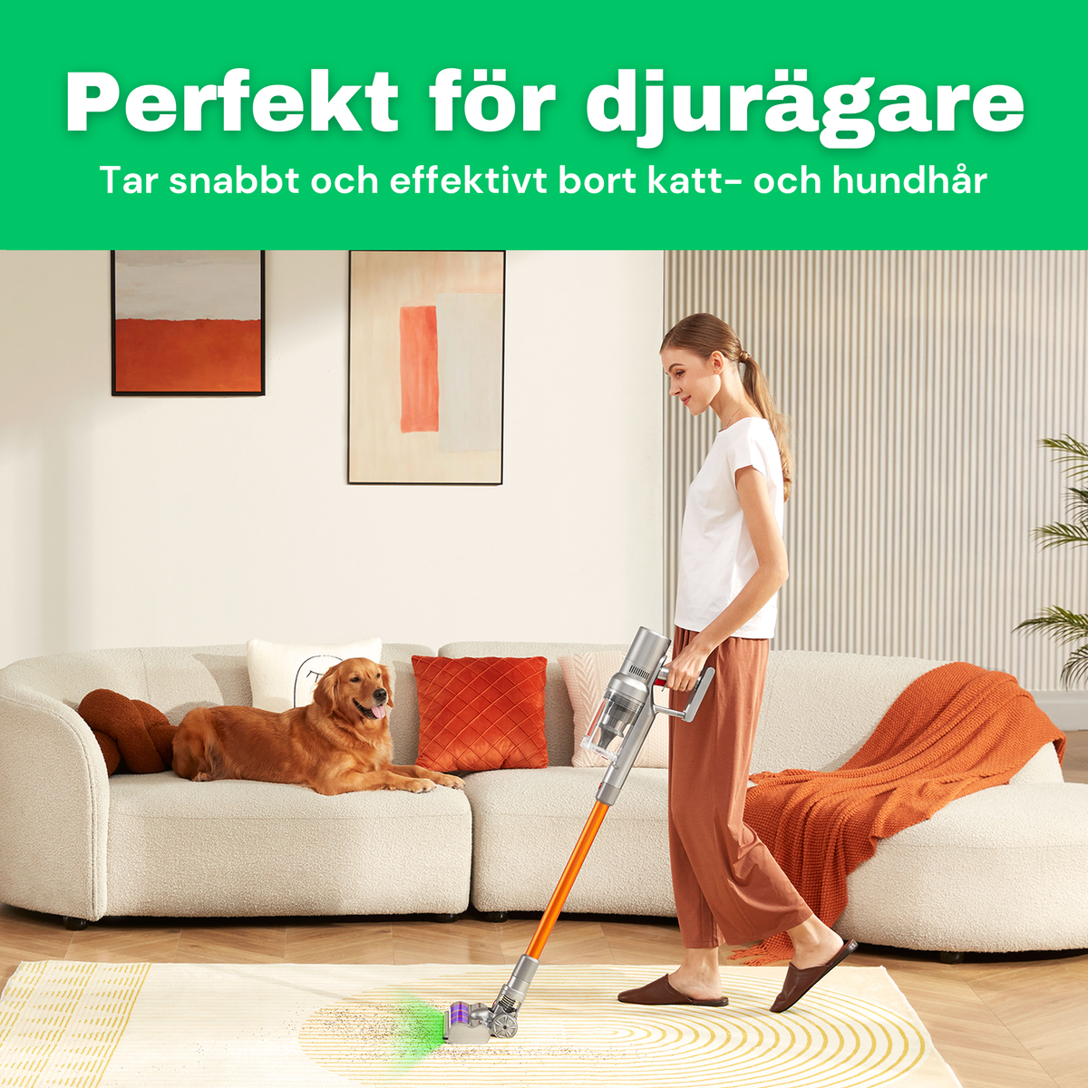 SE: CleanFriend Absolute™ sladdlös dammsugare 4